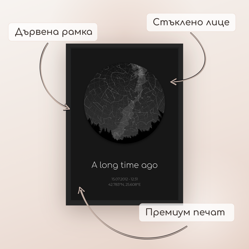 Звездна карта "Graphite Twilight"