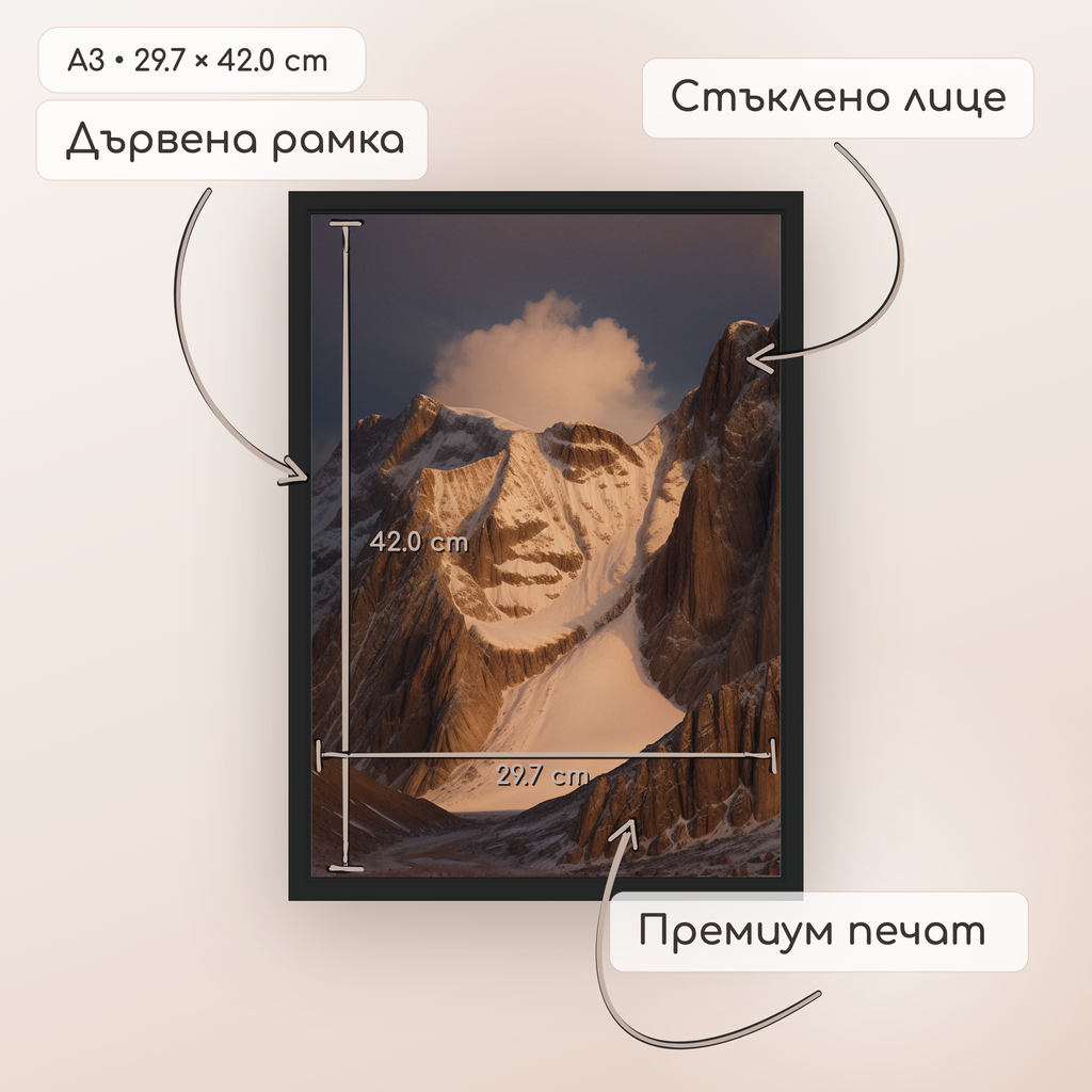 Портрет-илюзия "Glacia"